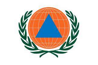 Flag Of International Civil Defence Organization