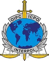 Flag Of International Criminal Police Organization