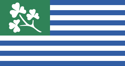 Flag Of Irish-American Partnership