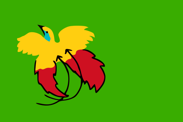 Flag Of Papua New Guinea -1965