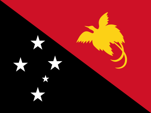 Flag Of Papua New Guinea -1971