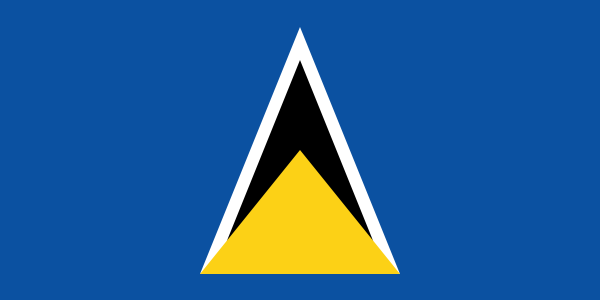 Flag Of Saint Lucia -1979