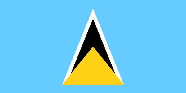 Flag Of Saint Lucia -2002