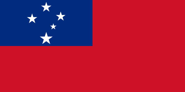 Flag Of Samoa -1962