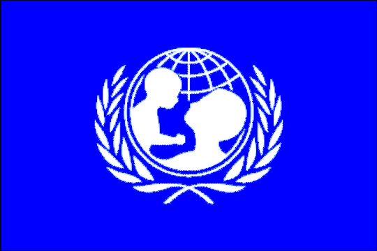 Flag Of United Nations Children's Fund