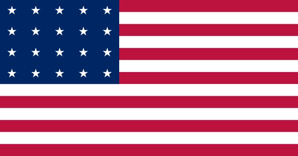 Flag Of United States -1818