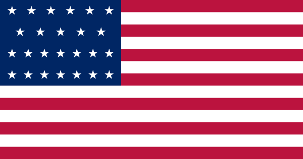 Flag Of United States -1848