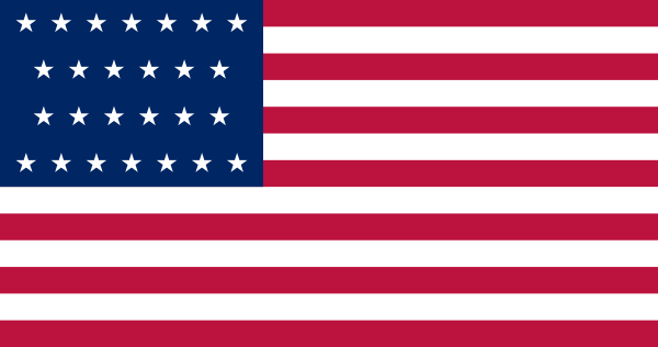 Flag Of United States -1851