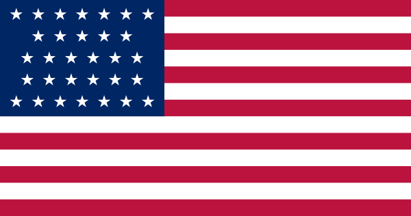 Flag Of United States -1863