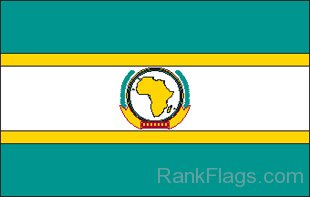 Organization Of African Unity Flag Decal