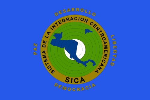 Central American Integration System  (SICA) Flag
